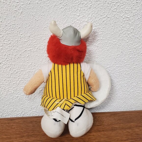 Plush 8" Hagar the Horrible Cartoon Character Stuffed Figure-King Features 2000 - Picture 3 of 6